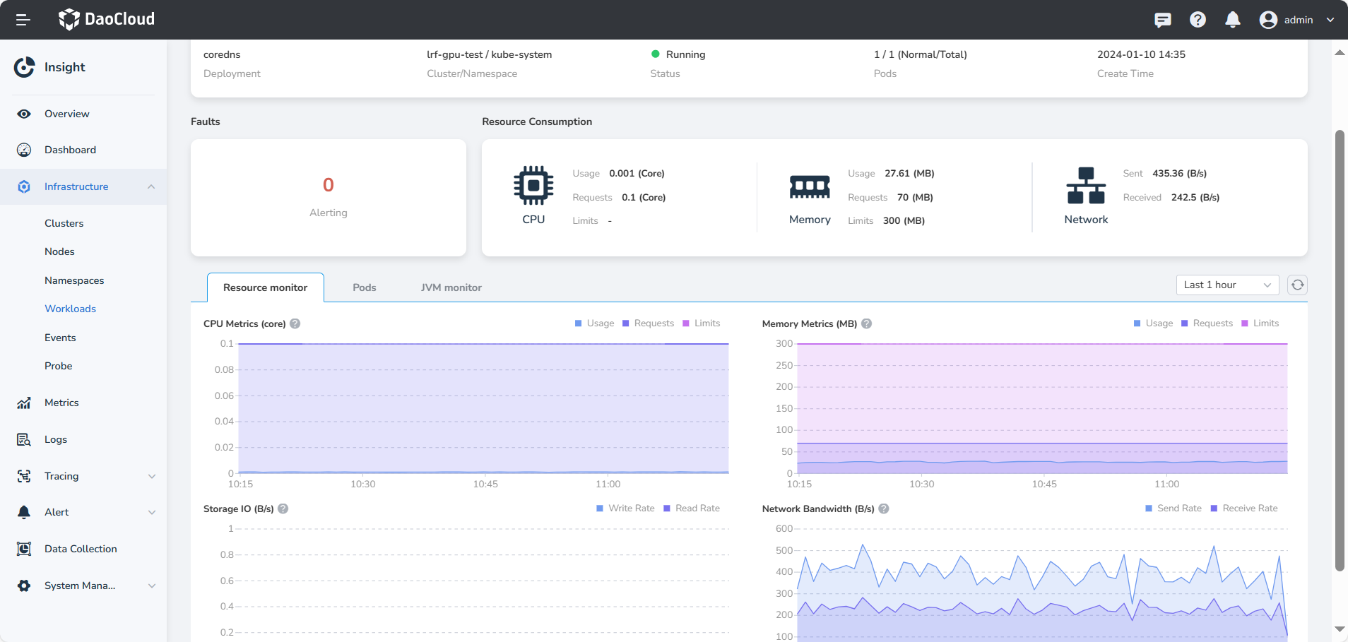 container insight